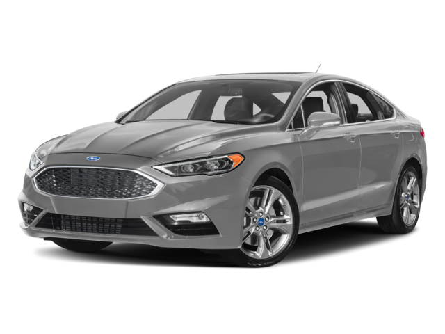 2017 Ford Fusion Sport in Ingot Silver — front three-quarter view