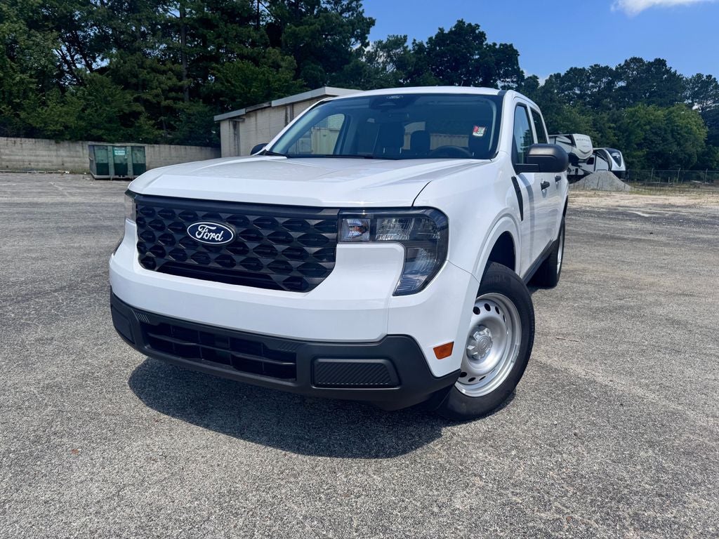 2026 Ford Maverick XL in Oxford White — front three-quarter view